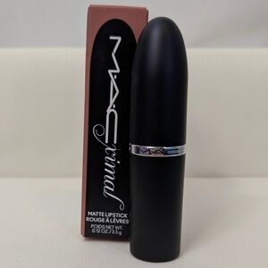 MAC Full Size Silky Matte Nude Lipstick in Cool Teddy with Cocoa Butter